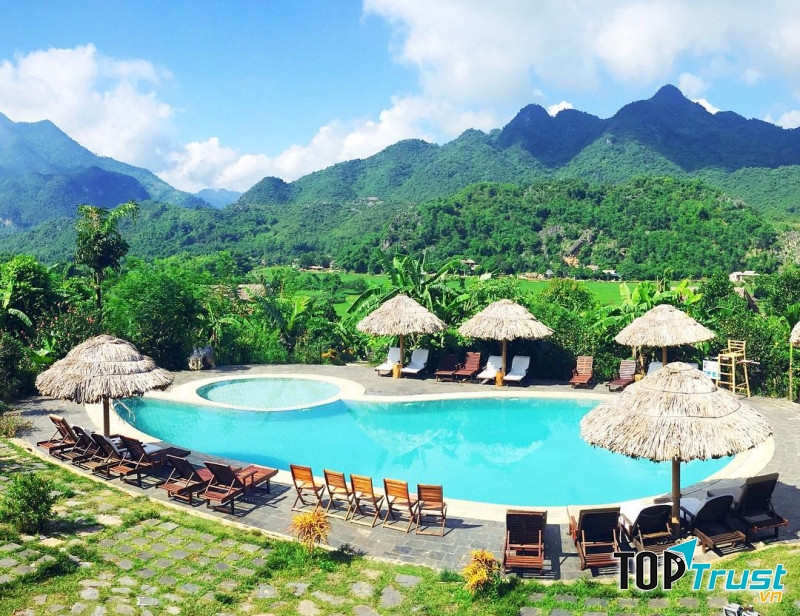 Resort đẹp ấn tượng tại Hòa Bình