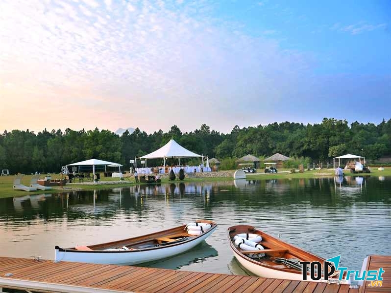 Resort tuyệt đẹp cho kỳ nghỉ trăng mật ở gần Hà Nội