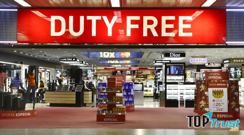 Sân bay quốc tế có hệ thống cửa hàng miễn thuế tốt nhất thế giới
