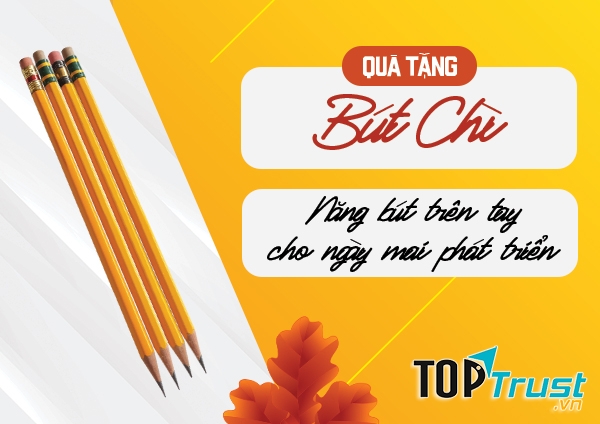 Sản phẩm bút chì quà tặng quảng cáo độc đáo nhất hiện nay