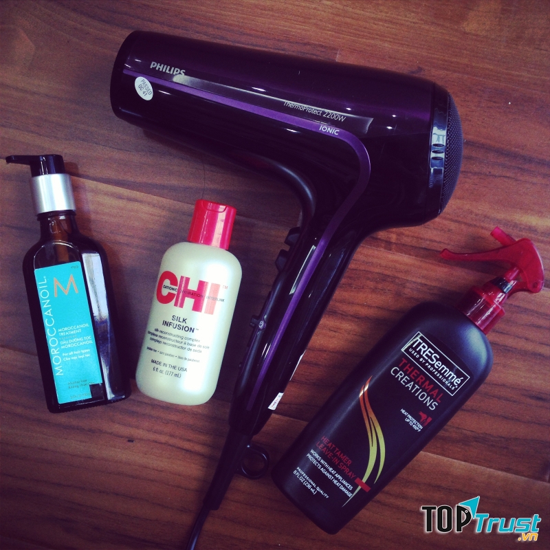 Sản phẩm dưỡng tóc chống nhiệt hiệu quả nhất hiện nay