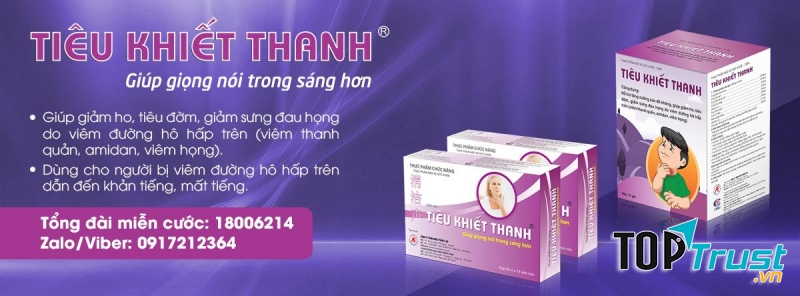 Sản phẩm giúp trẻ hết khàn tiếng, mất tiếng, viêm thanh quản hiệu quả, an toàn