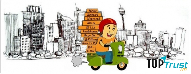 Shop đồ ăn online, ship hàng nhanh nhất Cần Thơ