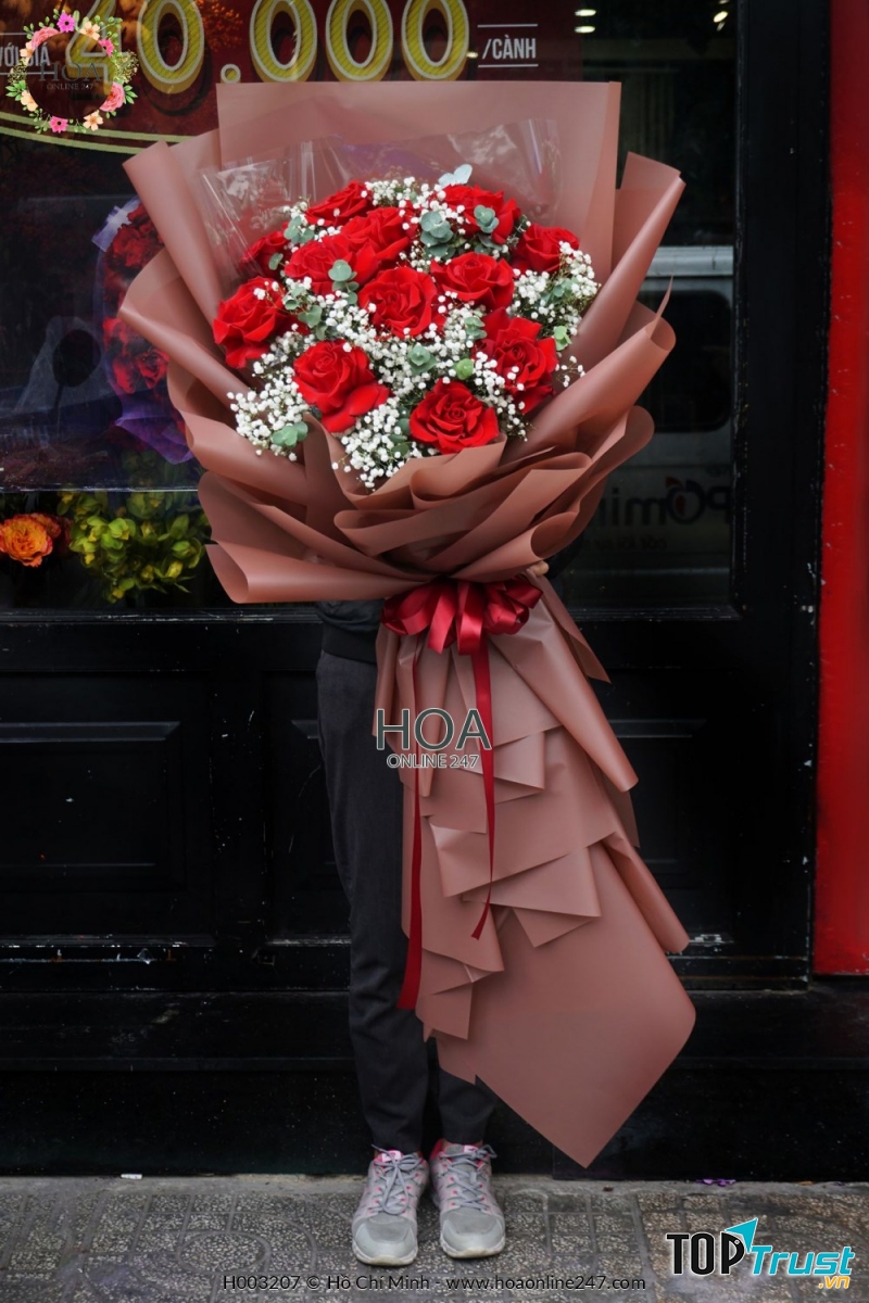 Shop hoa tươi tốt nhất tại HCM cho bạn nhân dịp Valentine trắng