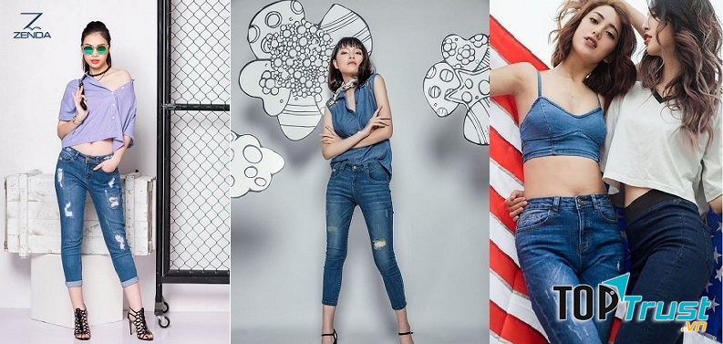Shop quần jeans nữ đẹp nhất ở Hà Nội