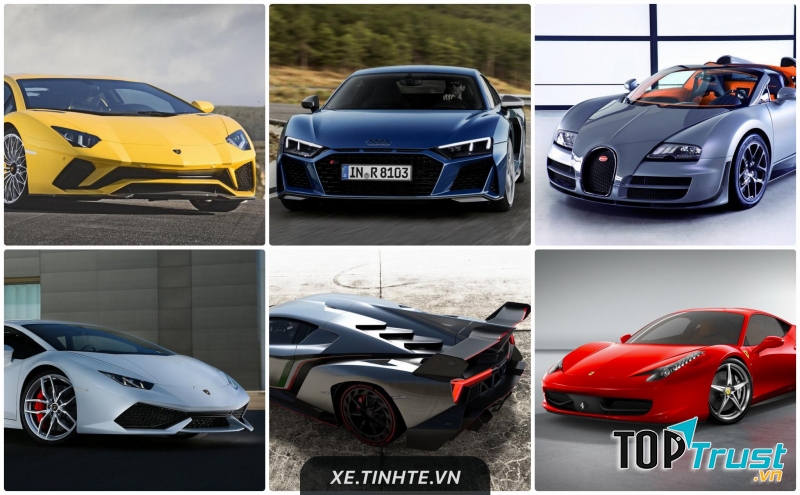 Siêu xe được tìm kiếm nhiều nhất trên Google hiện nay