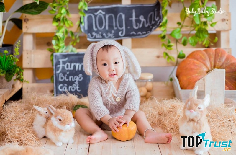 Studio chụp ảnh bé đẹp và chất lượng nhất Mê Linh, Hà Nội