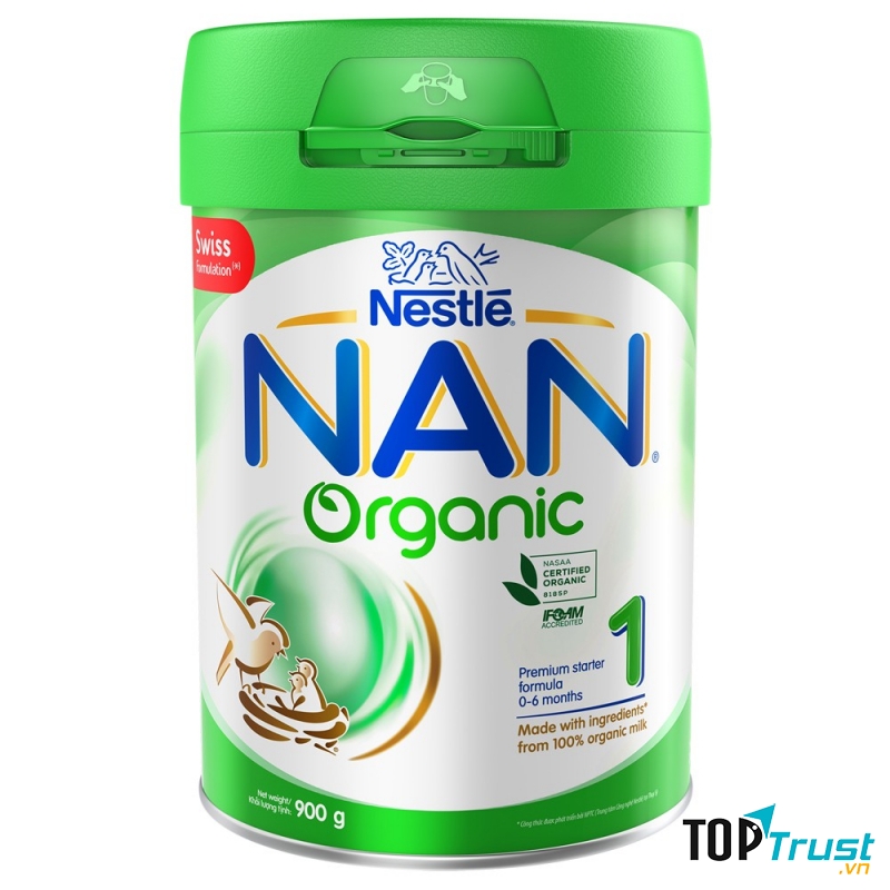 Sữa bột organic tốt nhất cho bé hiện nay
