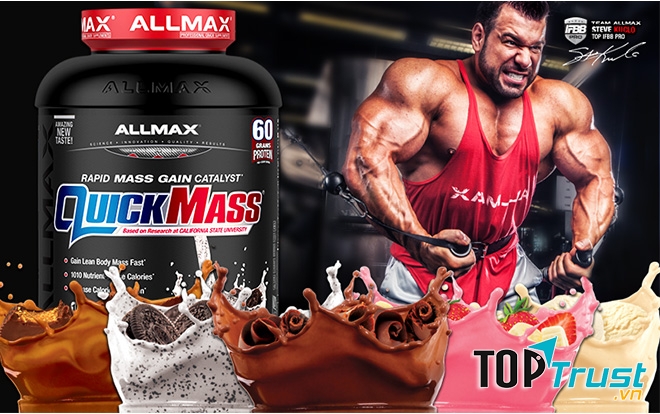 Sữa tăng cân, tăng cơ cho người tập GYM tốt nhất hiện nay