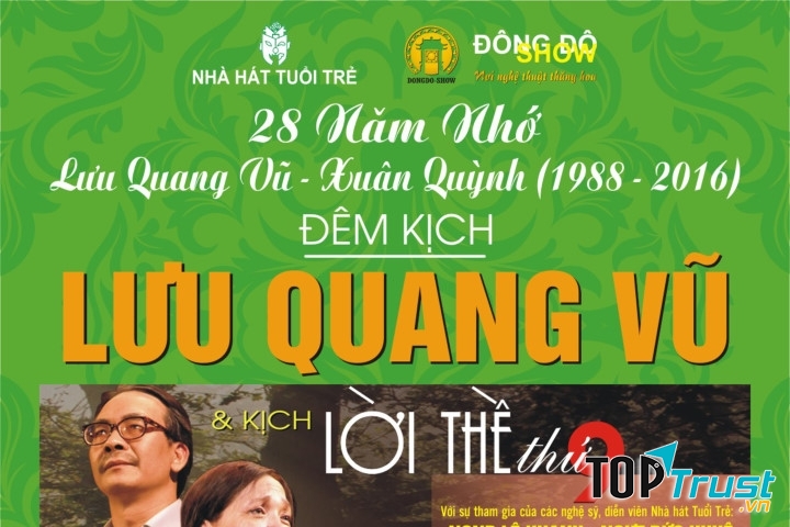 Tác phẩm hay nhất của nhà viết kịch Lưu Quang Vũ