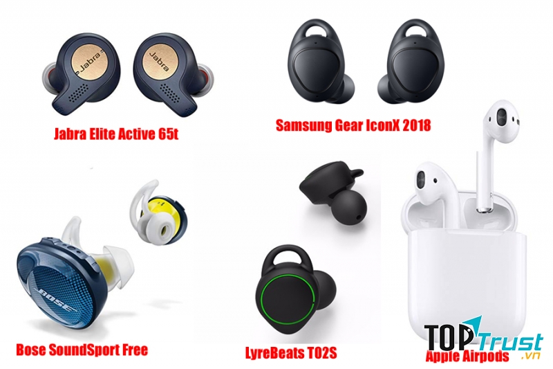 Tai nghe Bluetooth In Ear không dây tốt nhất hiện nay