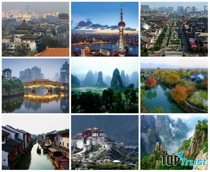 Thành phố nên đến nhất ở Trung Quốc