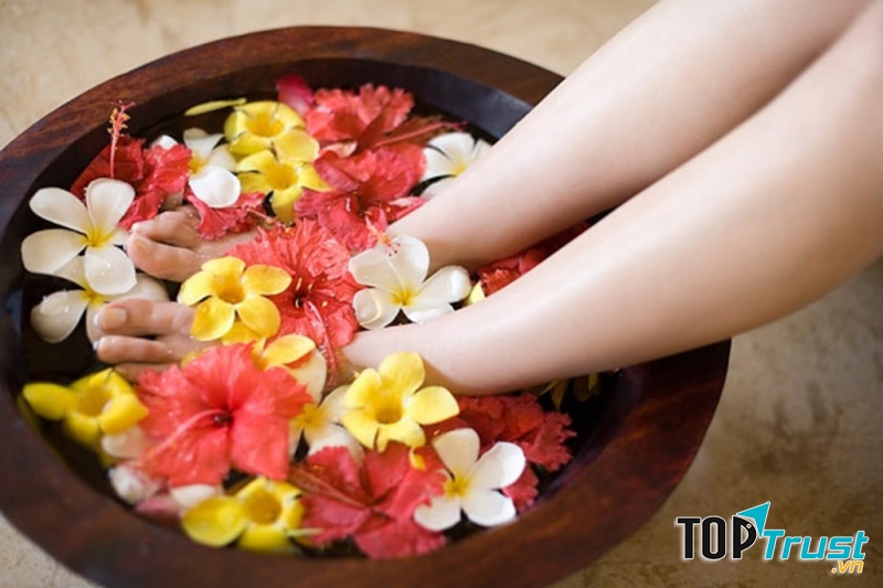 Thảo dược ngâm chân cho thai phụ giảm phù nề, lưu thông khí huyết tốt nhất hiện nay