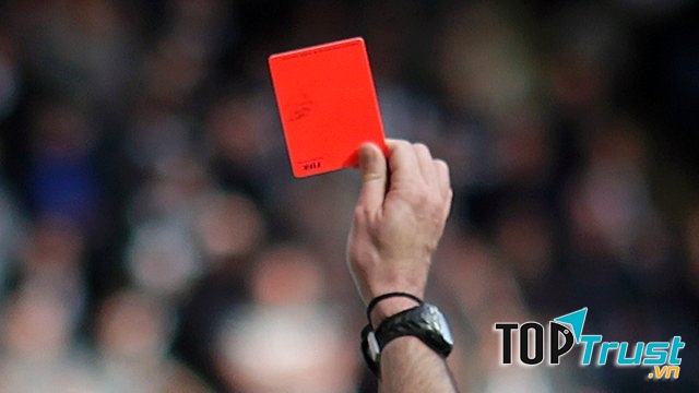 Thẻ đỏ nhanh nhất lịch sử bóng đá thế giới.