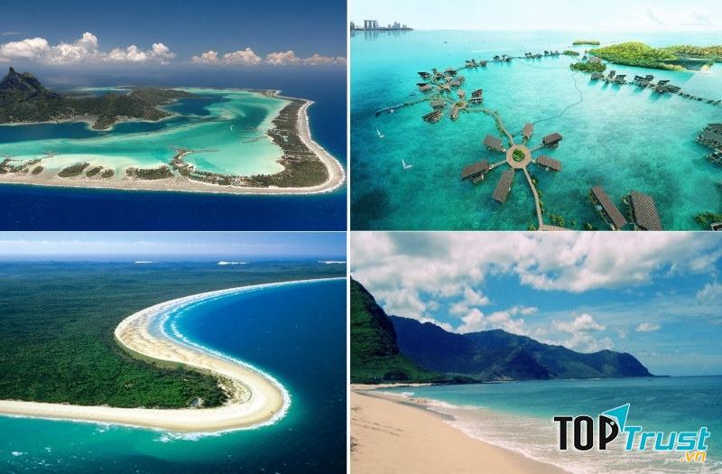 Thiên đường du lịch biển trên thế giới