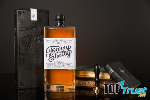 Thiết kế bao bì đẹp dành cho rượu Whiskey