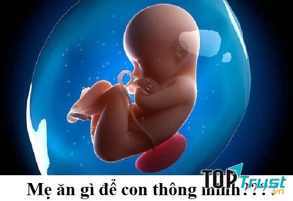 Thực phẩm tốt cho trí tuệ thai nhi