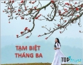 Bài thơ hay chia tay tháng ba