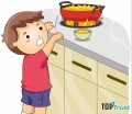 Cách xử lí hiệu quả nhất khi trẻ bị bỏng