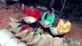 Công đoạn để chằm được một chiếc nón lá miền Tây