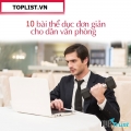 động tác thể dục đơn giản tại chỗ cho dân văn phòng
