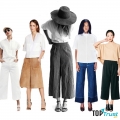 Gợi ý chọn và phối đồ với quần culottes cực đẹp