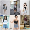 Mix đồ với quần shorts cạp cao đẹp nhất bạn đã thử chưa?