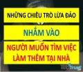 Việc làm online dễ bị lừa đảo nhất mùa Covid-19