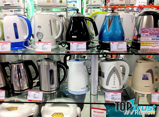 Thương hiệu ấm đun siêu tốc tốt nhất hiện nay