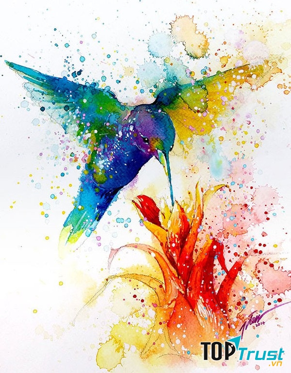 Thương hiệu màu nước đẹp, nổi tiếng trên thế giới