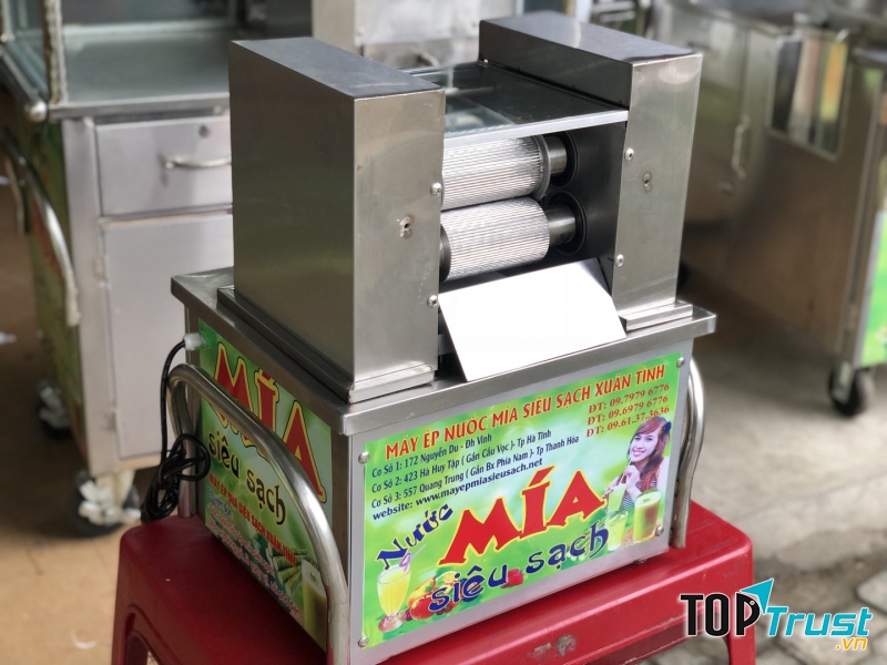 Thương hiệu máy ép nước mía sạch chất lượng nhất hiện nay