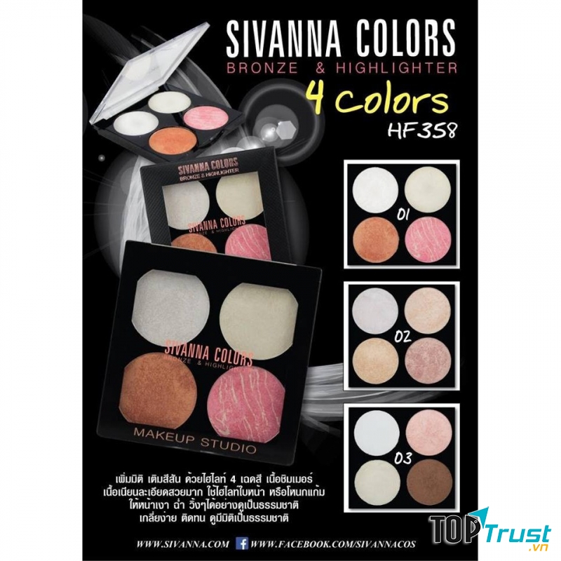 Thương hiệu phấn tạo khối được yêu thích nhất hiện nay