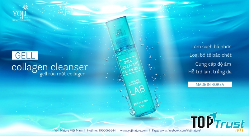 Thương hiệu sữa rửa mặt collagen tốt nhất đến từ Hàn Quốc