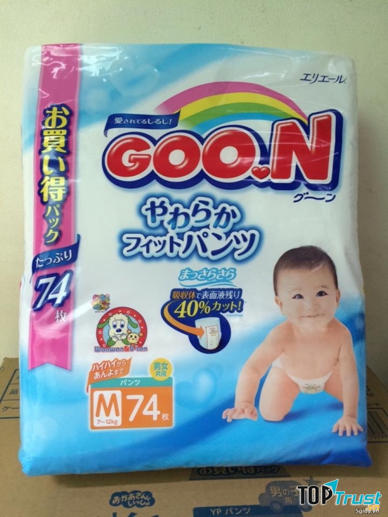 Thương hiệu tã an toàn nhất, dễ mặc nhất cho bé