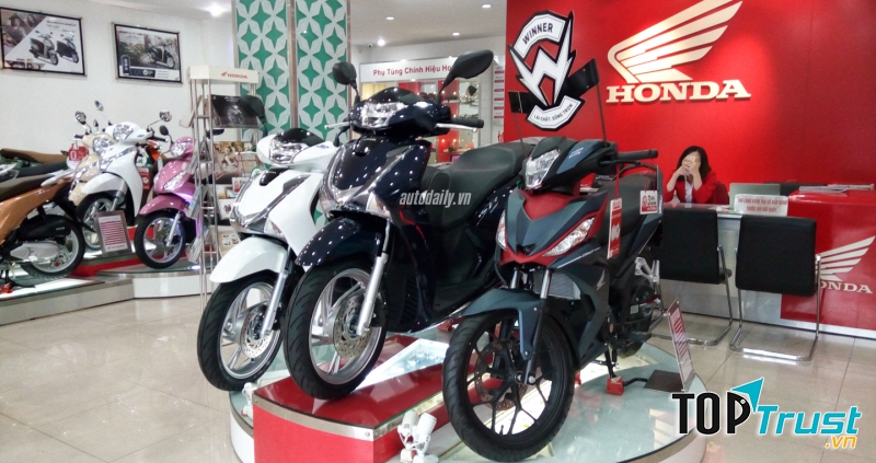 Thương hiệu xe máy được yêu thích và dùng nhiều nhất hiện nay