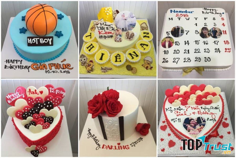 Tiệm bánh kem ngon và chất lượng nhất tại TP Vũng Tàu