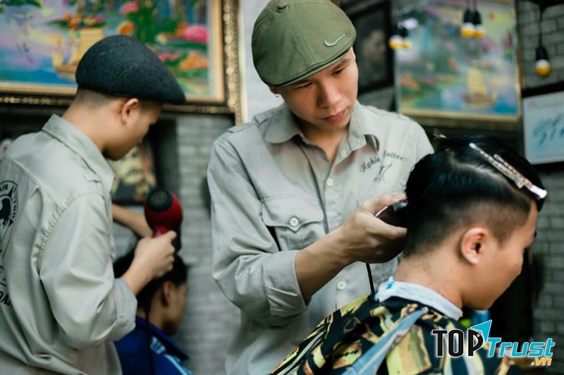 Tiệm cắt tóc nam đẹp và chất lượng nhất Thái Nguyên