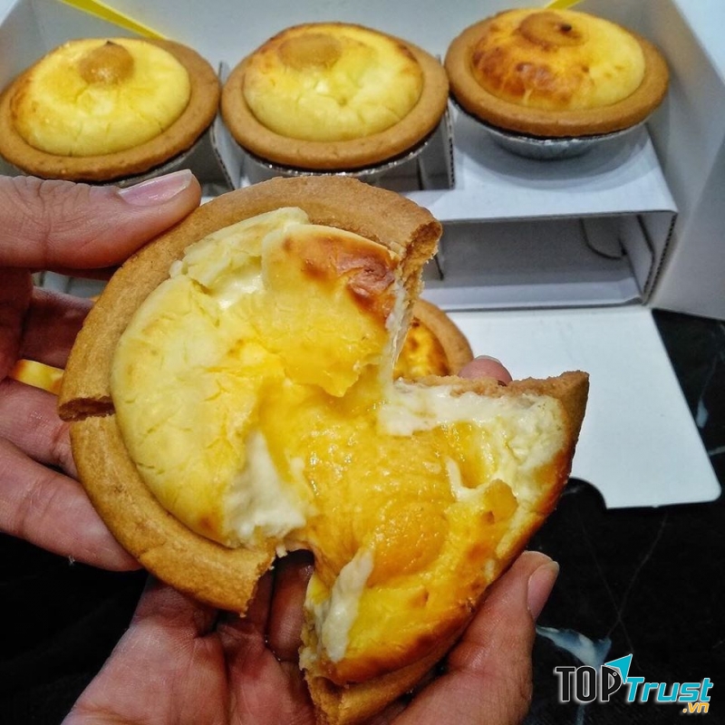 Tiệm cheese tart ngon phải thử tại Sài Gòn