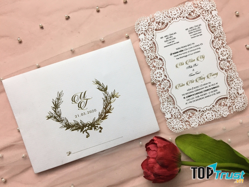 Tiệm in thiệp cưới chất lượng và giá rẻ nhất tại Nam Định