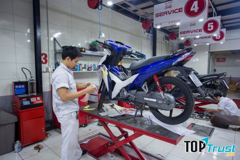 Tiệm sửa xe máy uy tín nhất Hải Phòng