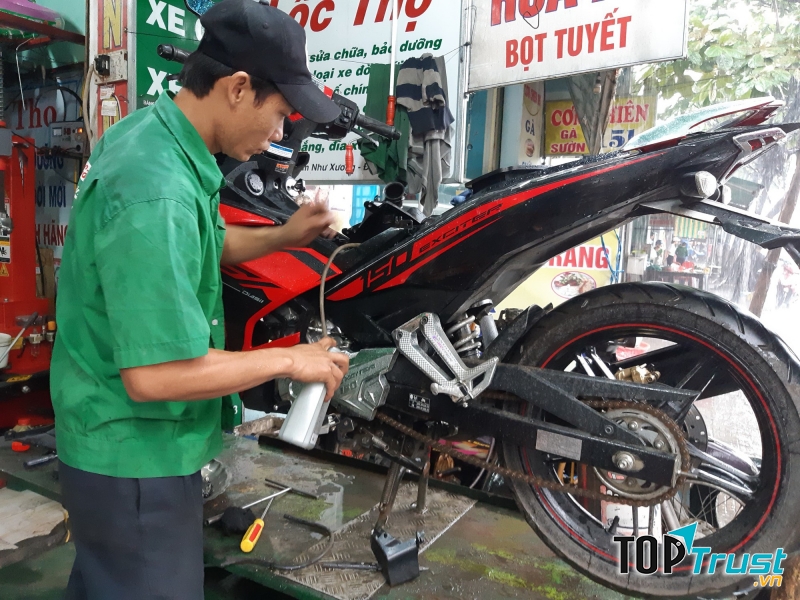 Tiệm sửa xe máy uy tín nhất TP. Pleiku, Gia Lai