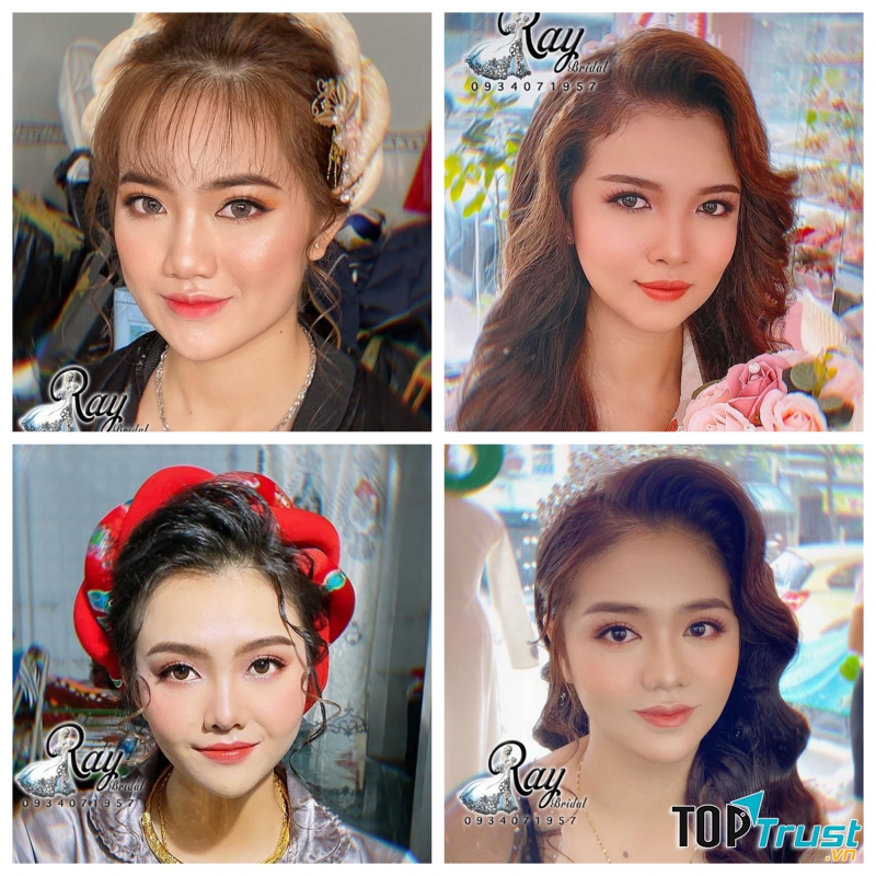 Tiệm trang điểm cô dâu đẹp nhất TP. Mỹ Tho
