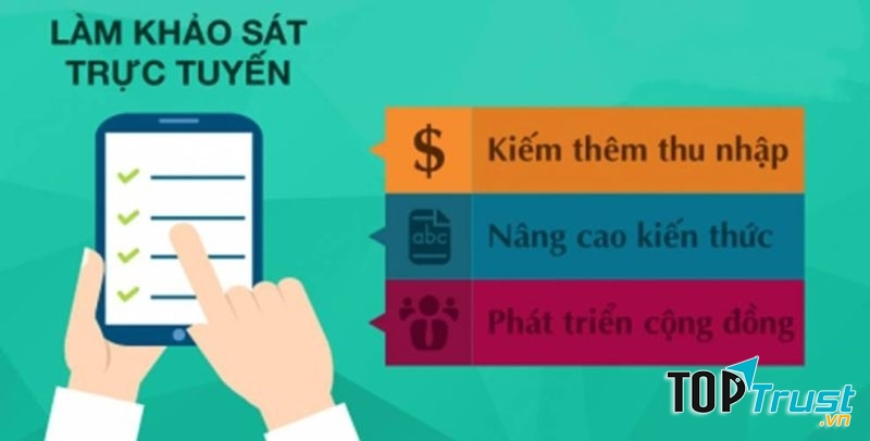 Trang khảo sát kiếm tiền hiệu quả mà bạn nên tham gia