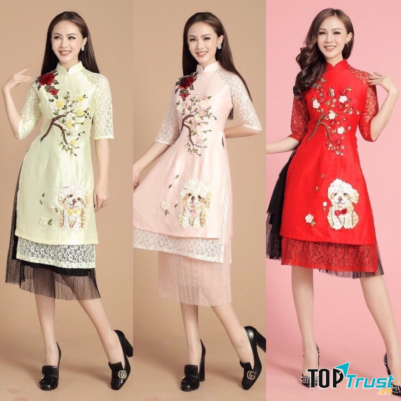 Trang phục đẹp nhất cho chị em đi chơi ngày Tết