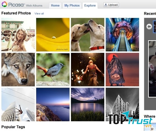 Trang web lưu trữ và chia sẻ ảnh tốt nhất