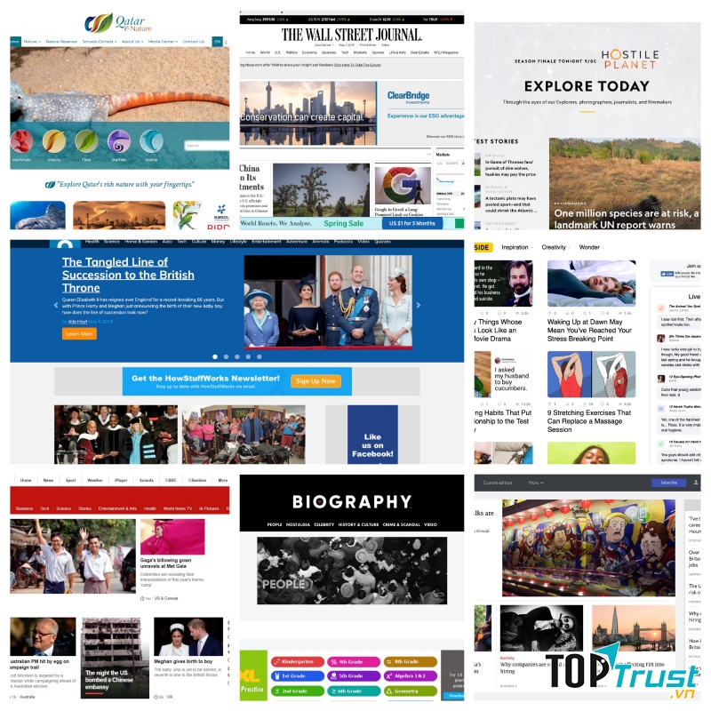 Trang web luyện đọc sát với đề thi IELTS nhất