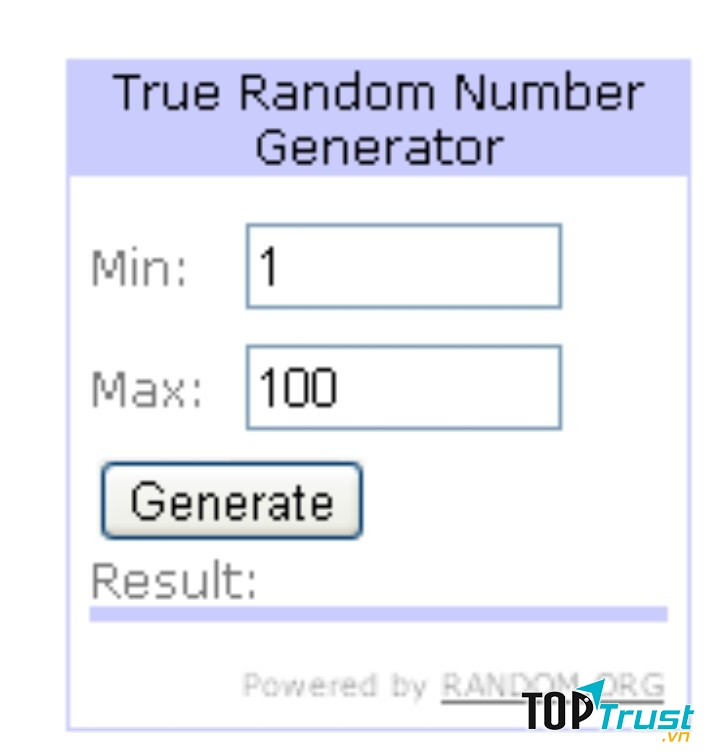 Trang web quay số ngẫu nhiên uy tín nhất hiện nay