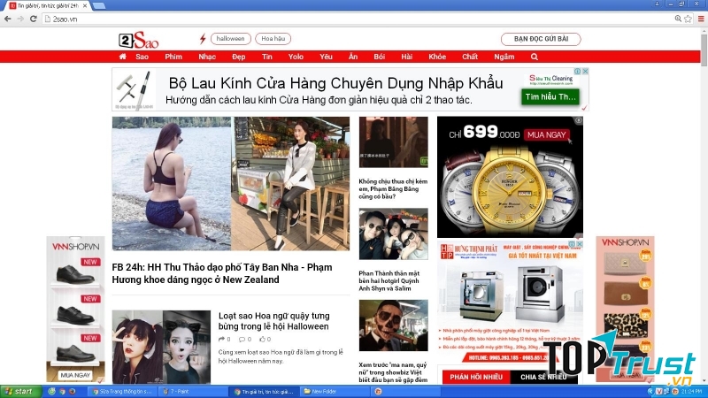 Trang web thông tin giải trí showbiz phổ biến nhất tại Việt Nam