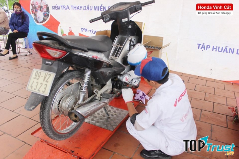 Trung tâm bảo dưỡng xe máy honda uy tín nhất Bắc Ninh