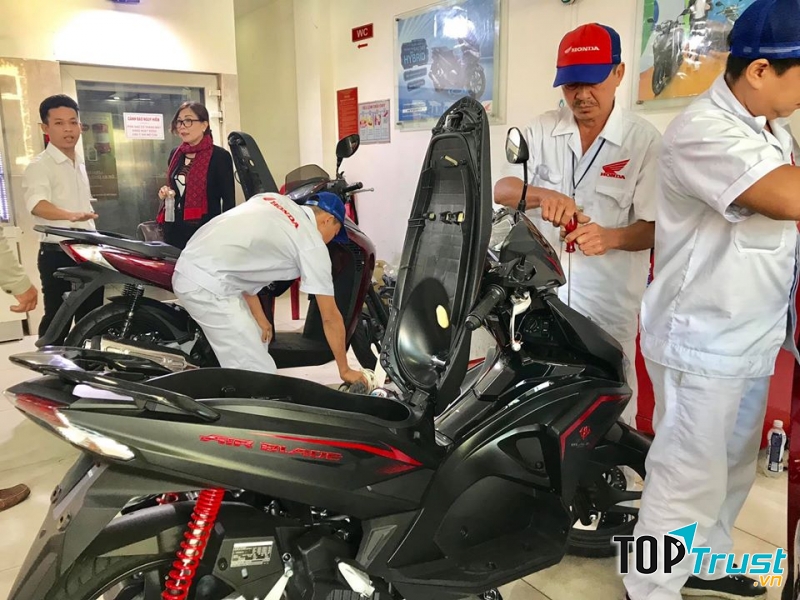 Trung tâm bảo dưỡng xe máy honda uy tín nhất Bến Tre